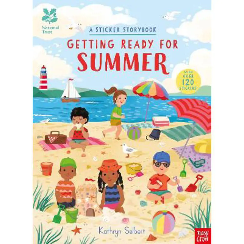 National Trust: Getting Ready for Summer, A Sticker Storybook (Paperback) - Kathryn Selbert